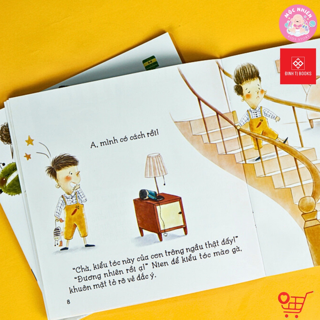 Combo 8 cuốn sách - Dạy con thói quen tốt - Đinh Tị Books