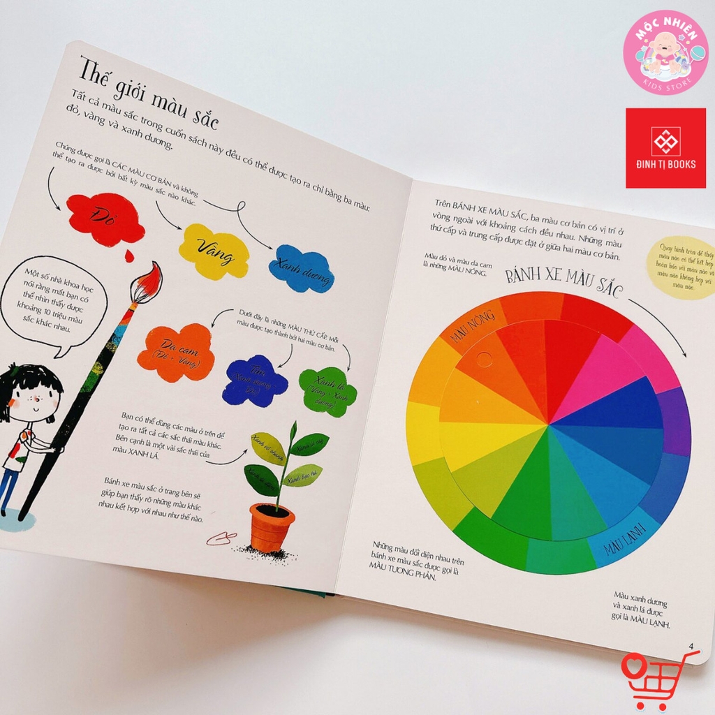 Big Book 168N - Cuốn sách khổng lồ về các màu sắc - Đinh Tị Books