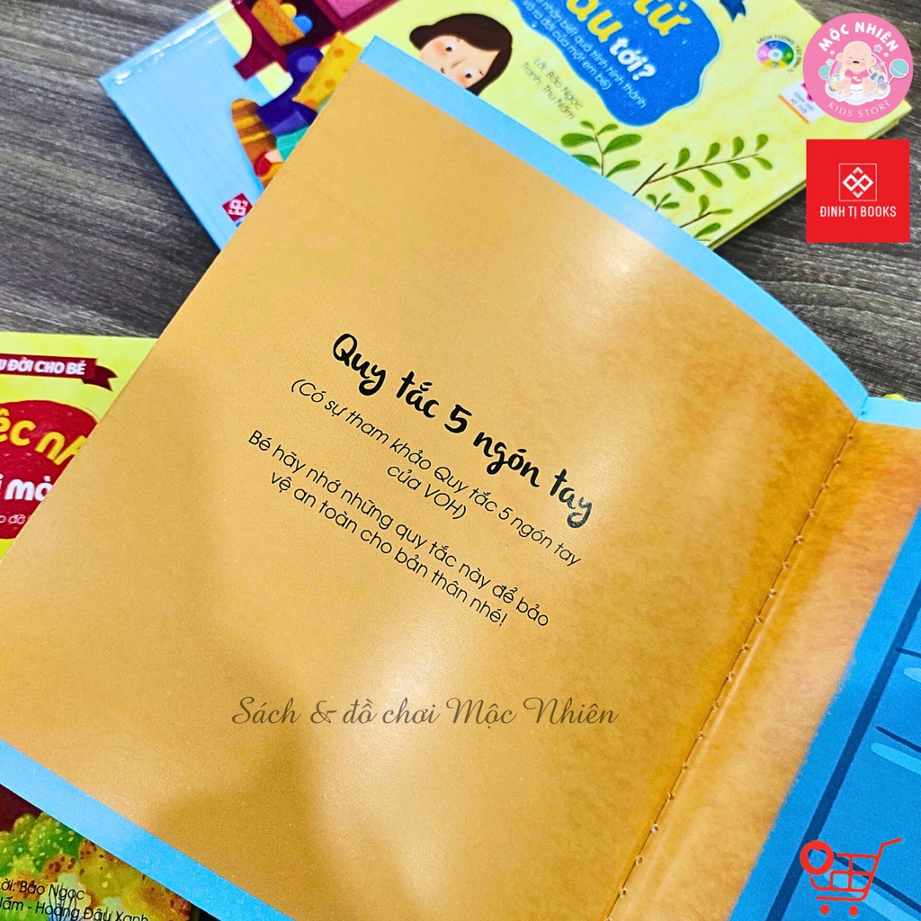 Sách Tương Tác Lật Mở - Kỹ Năng Đầu Đời Cho Bé (2 - 12 Tuổi) - Đinh Tị Books