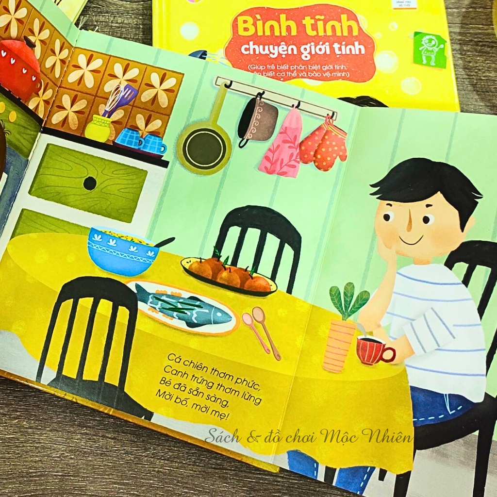 Sách Tương Tác Lật Mở - Kỹ Năng Đầu Đời Cho Bé (2 - 12 Tuổi) - Đinh Tị Books