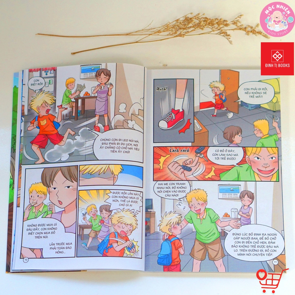 Combo 03 cuốn Sách - Thoát nạn trong tích tắc - Đinh Tị Books