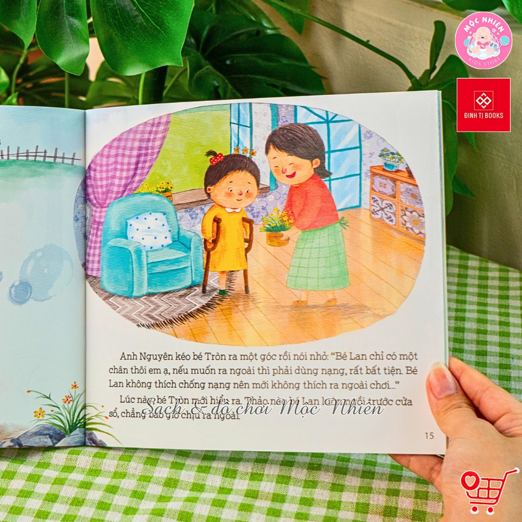 Combo 06 cuốn sách - Bộ sách cuộc sống tươi đẹp của bé - Đinh Tị Books