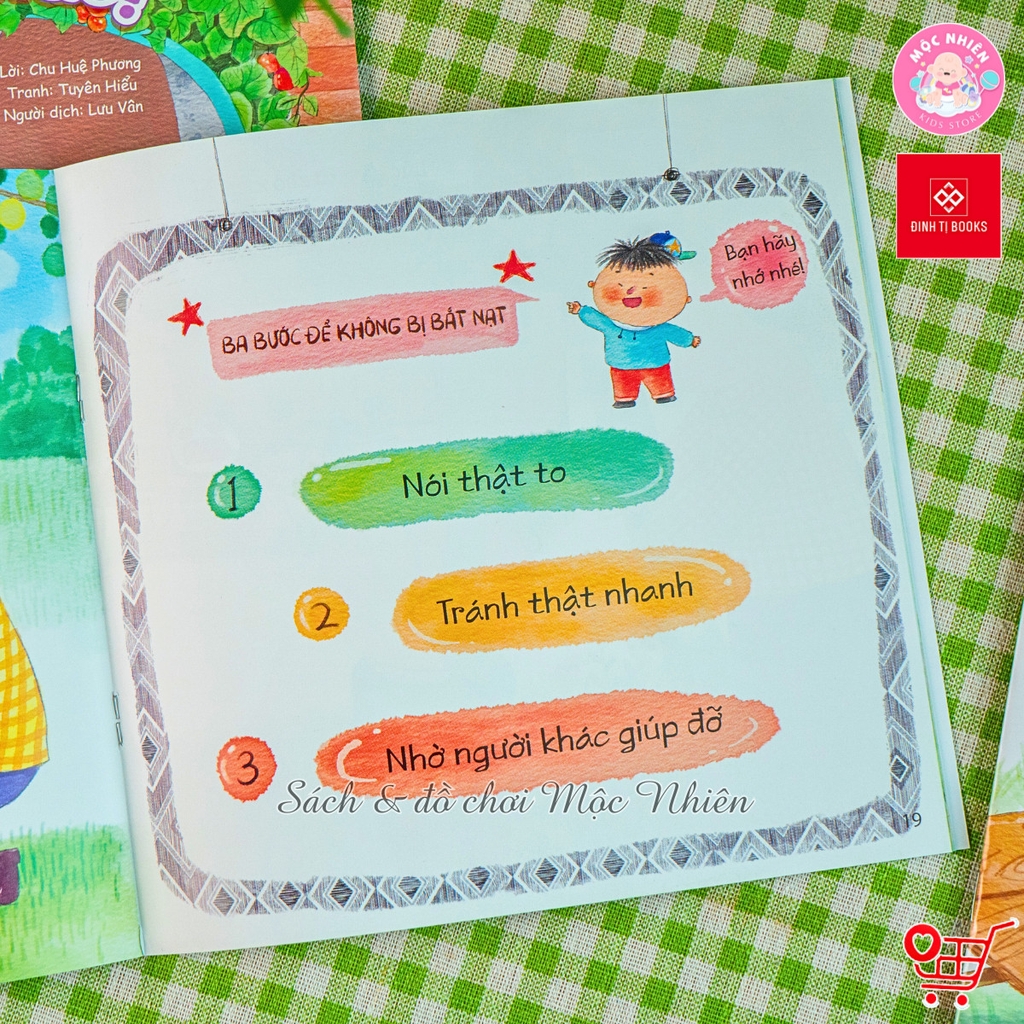 Combo 06 cuốn sách - Bộ sách cuộc sống tươi đẹp của bé - Đinh Tị Books