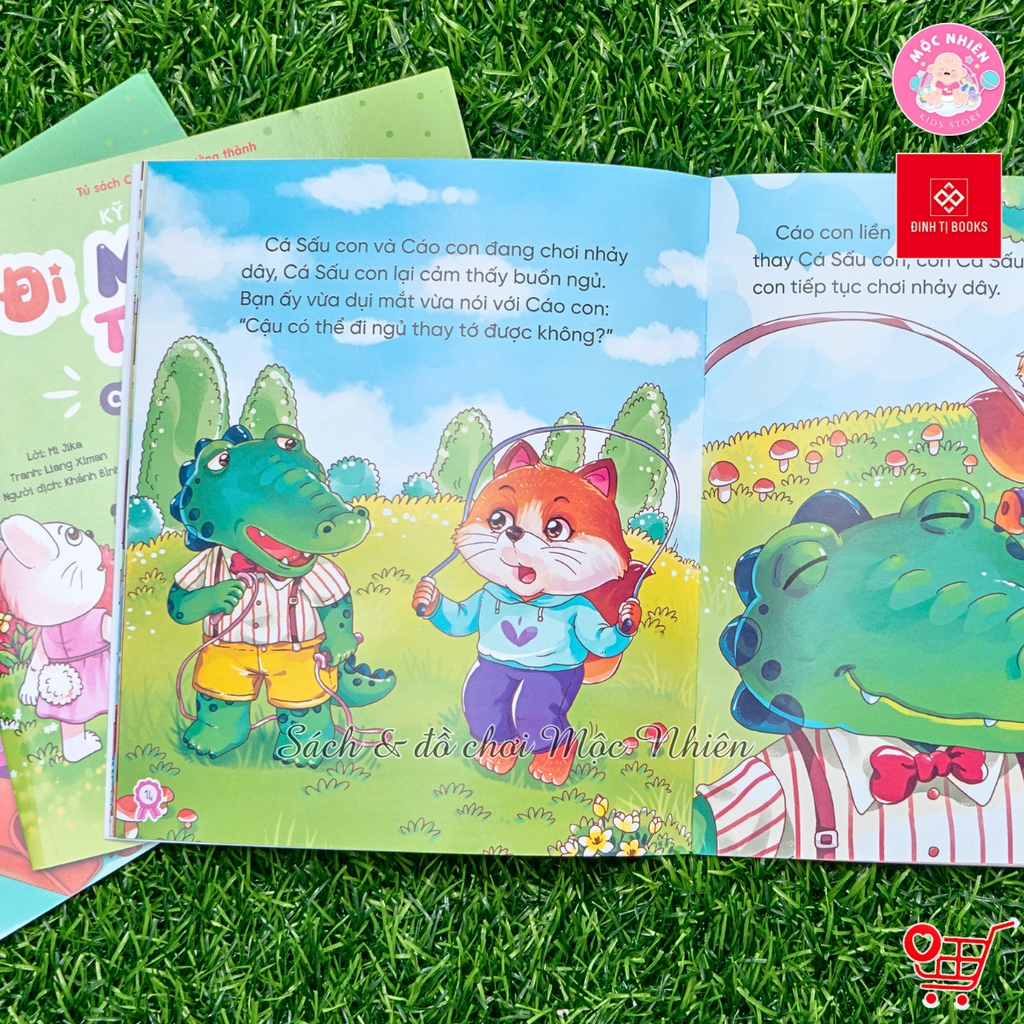 Sách - Kỹ năng bỏ túi, Đi mẫu giáo thật vui - Đinh Tị Books (Lẻ cuốn)