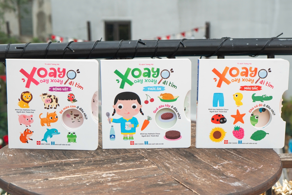 Combo 3 quyển sách Xoay xoay xoay - Đi tìm... Đinh Tị Books