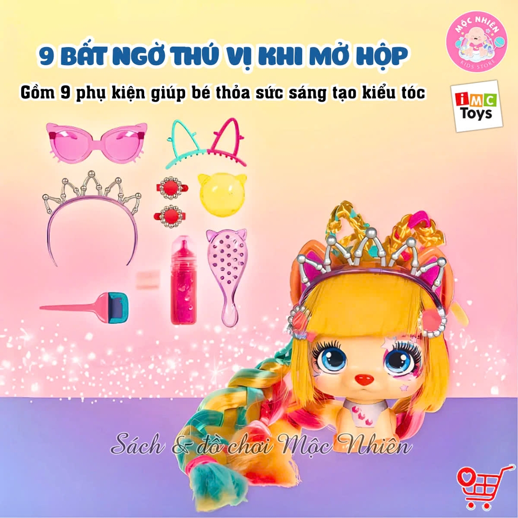 Búp bê Vip Pets Color Boost - IMC Toys