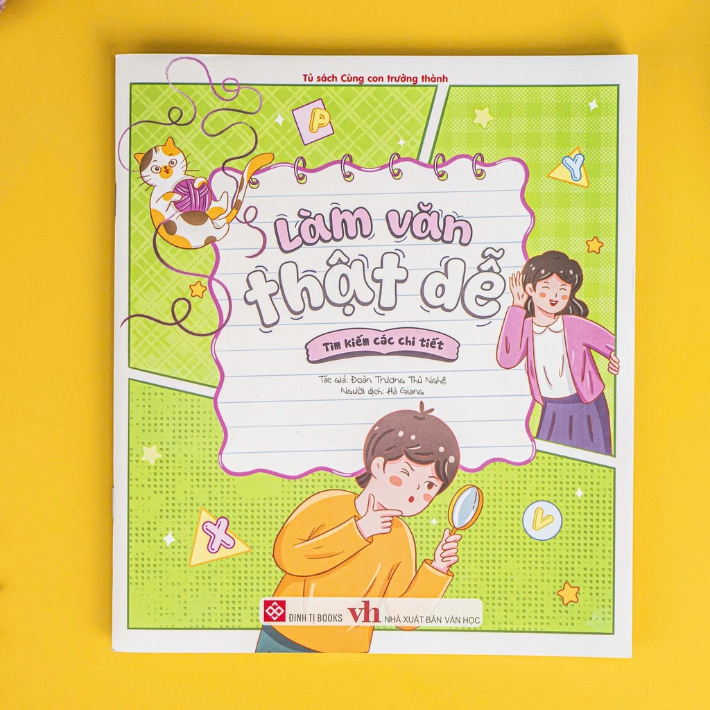 Combo 06 cuốn Sách - Làm văn thật dễ - Đinh Tị Books