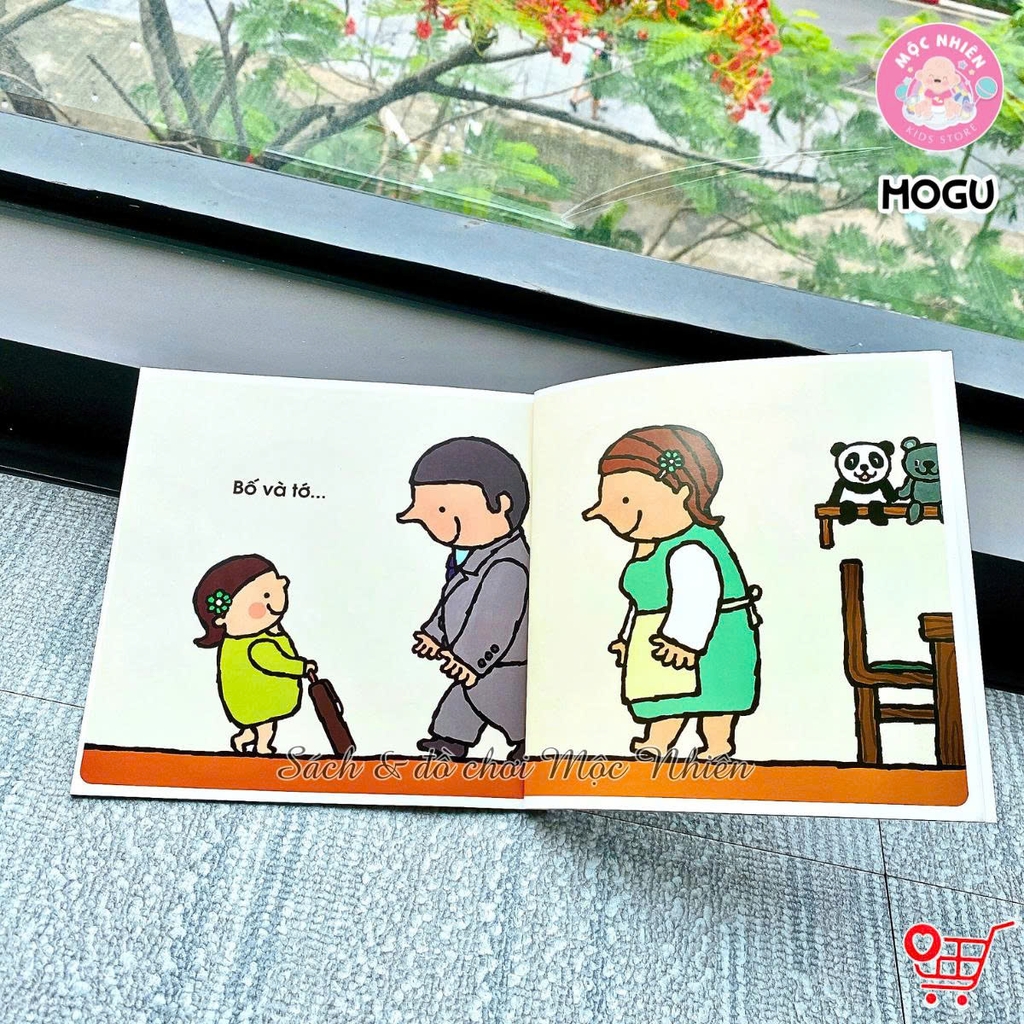 Combo 04 cuốn Sách Truyện Ehon cho bé 1-2-3 tuổi - Nuôi dạy em bé biết yêu thương - Mọt sách Mogu