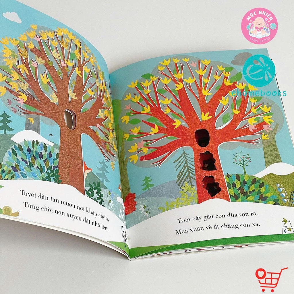 Combo Sách song ngữ Thiên nhiên dịêu kỳ - Ehomebooks (Bộ 3 Quyển)