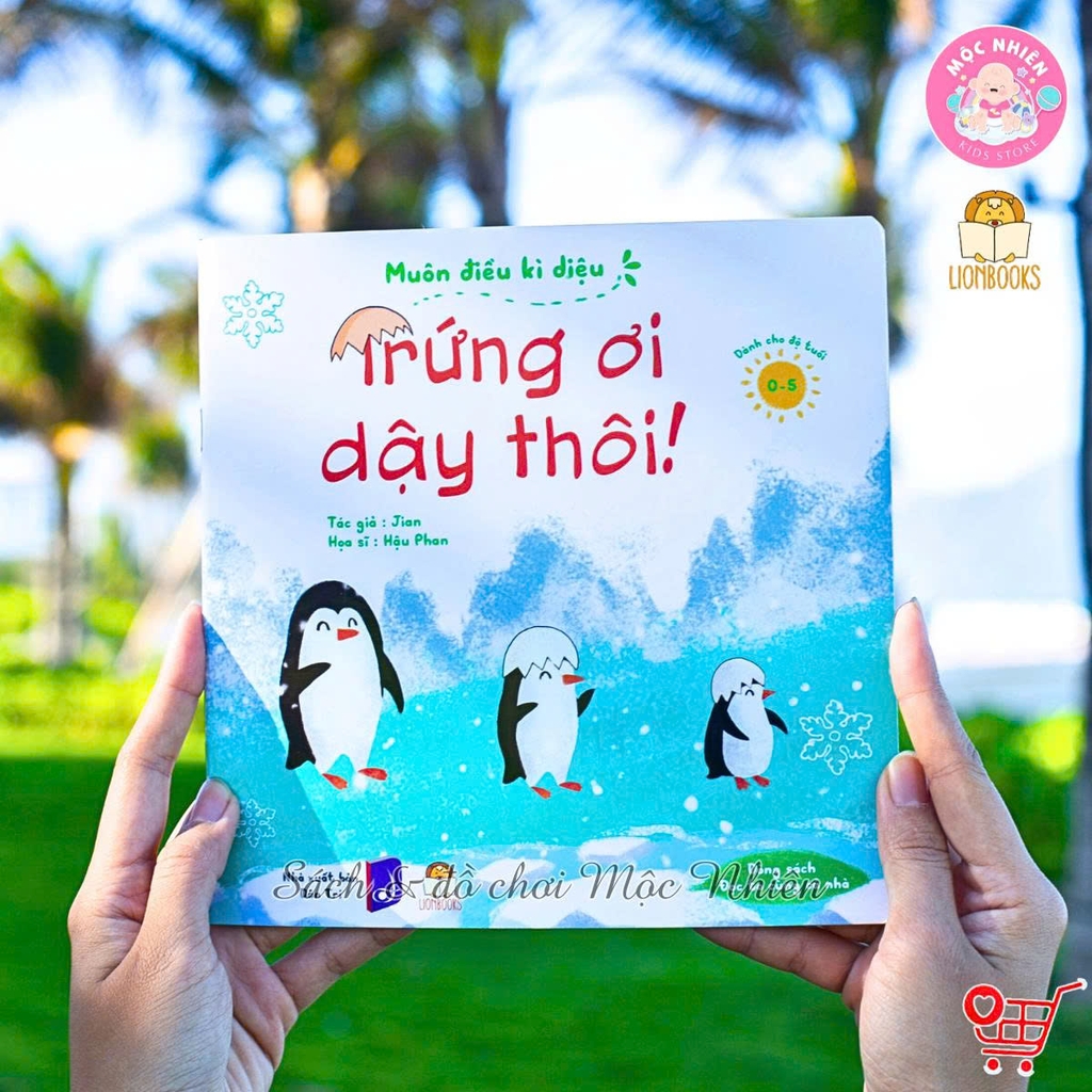Bộ 02 cuốn sách - Muôn điều kì diệu Phần 1 (Trứng ơi dậy thôi và Bú ti bú tí) - Lionbooks
