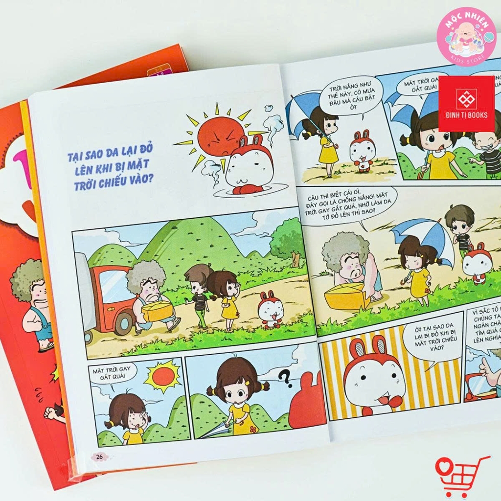 Combo 4 quyển Sách - 10 vạn câu hỏi vì sao - Vũ trụ - Trái đất - Đinh Tị Books