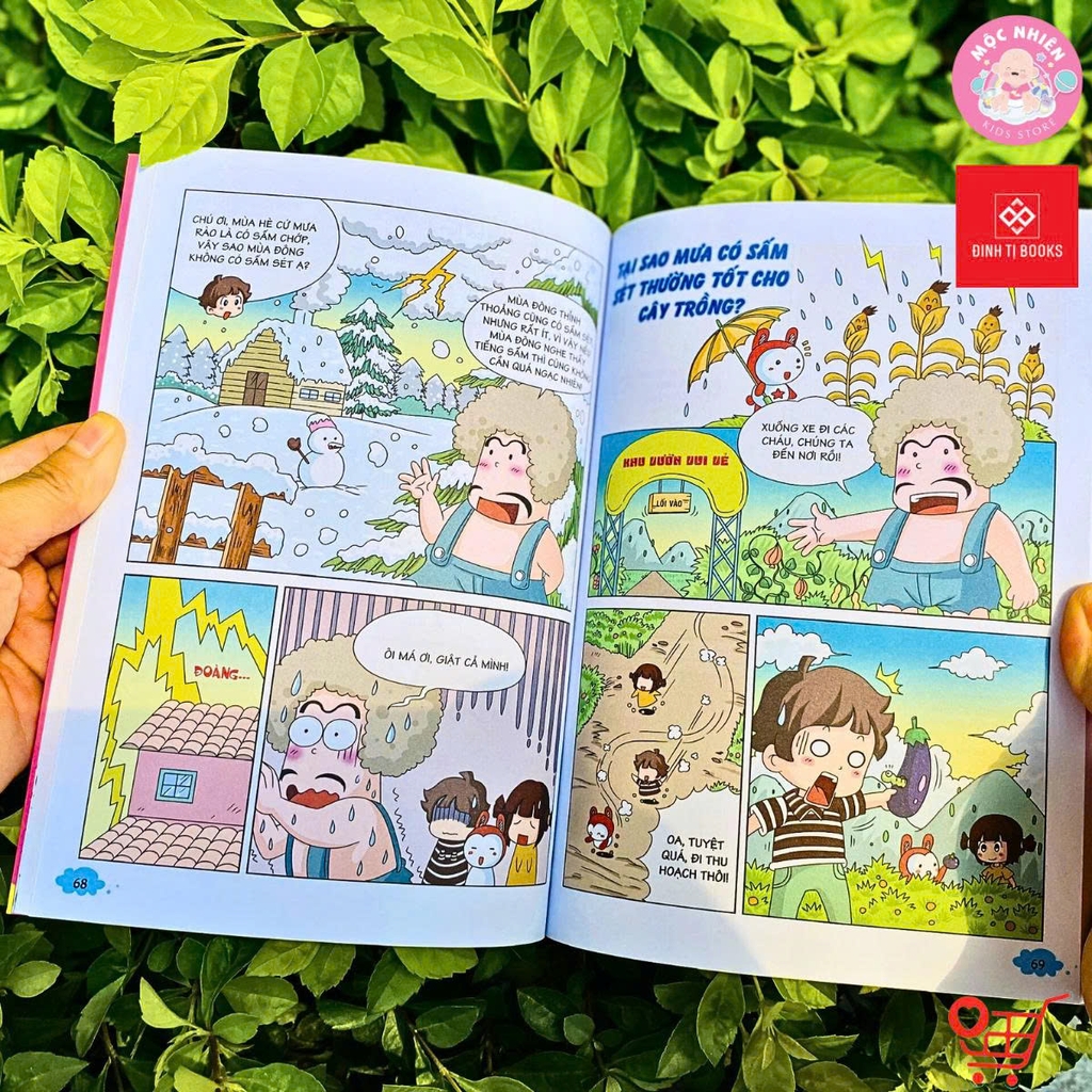 Combo 4 quyển Sách - 10 vạn câu hỏi vì sao - Vũ trụ - Trái đất - Đinh Tị Books