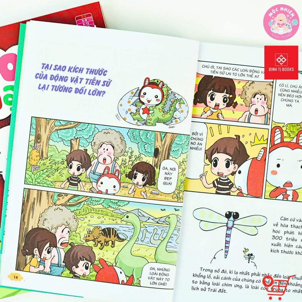 Combo 5 quyển Sách - 10 vạn câu hỏi vì sao - Động vật - thực vật - Đinh Tị Books