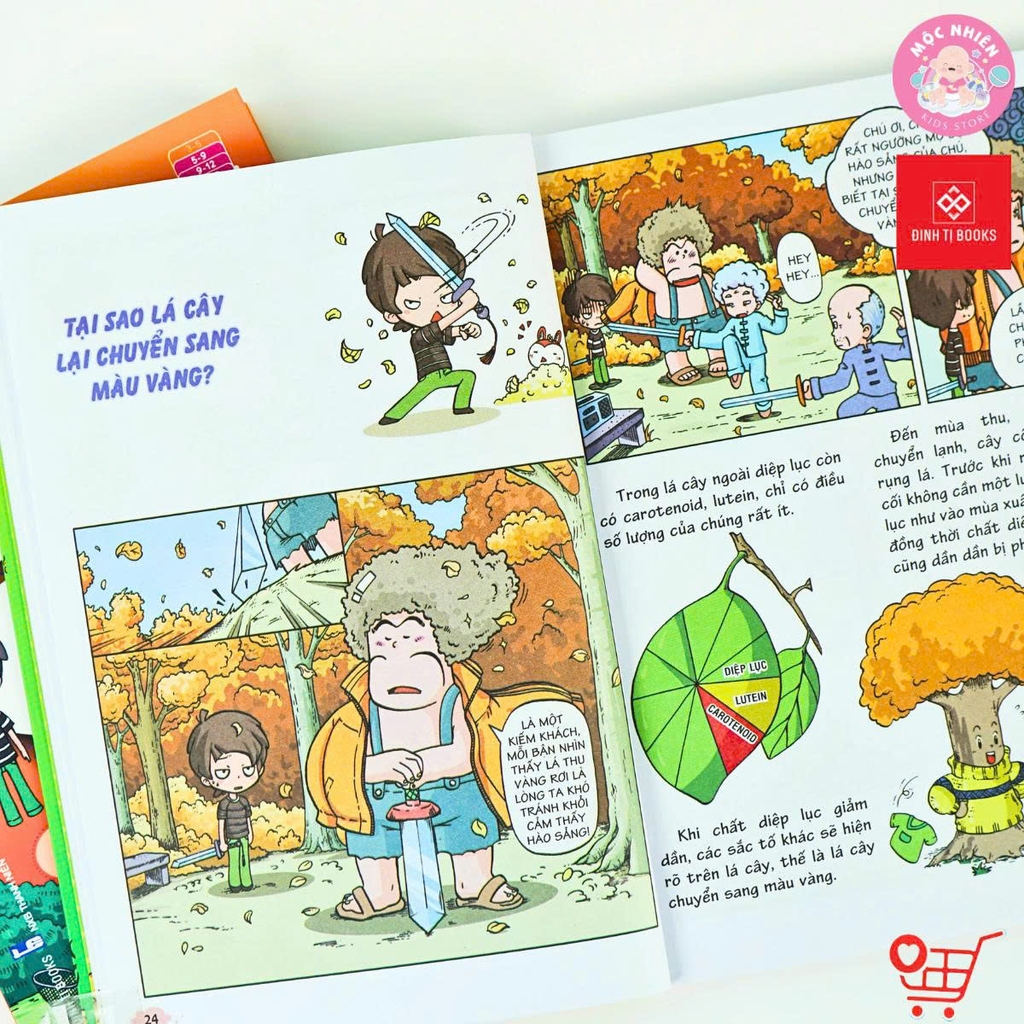 Sách Bách khoa Tri thức - 10 vạn câu hỏi vì sao - Động vật Thực vật - Đinh Tị Books