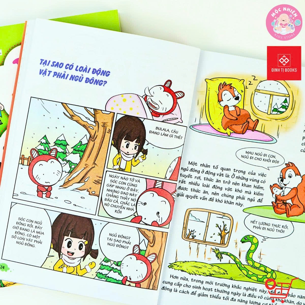 Combo 5 quyển Sách - 10 vạn câu hỏi vì sao - Động vật - thực vật - Đinh Tị Books
