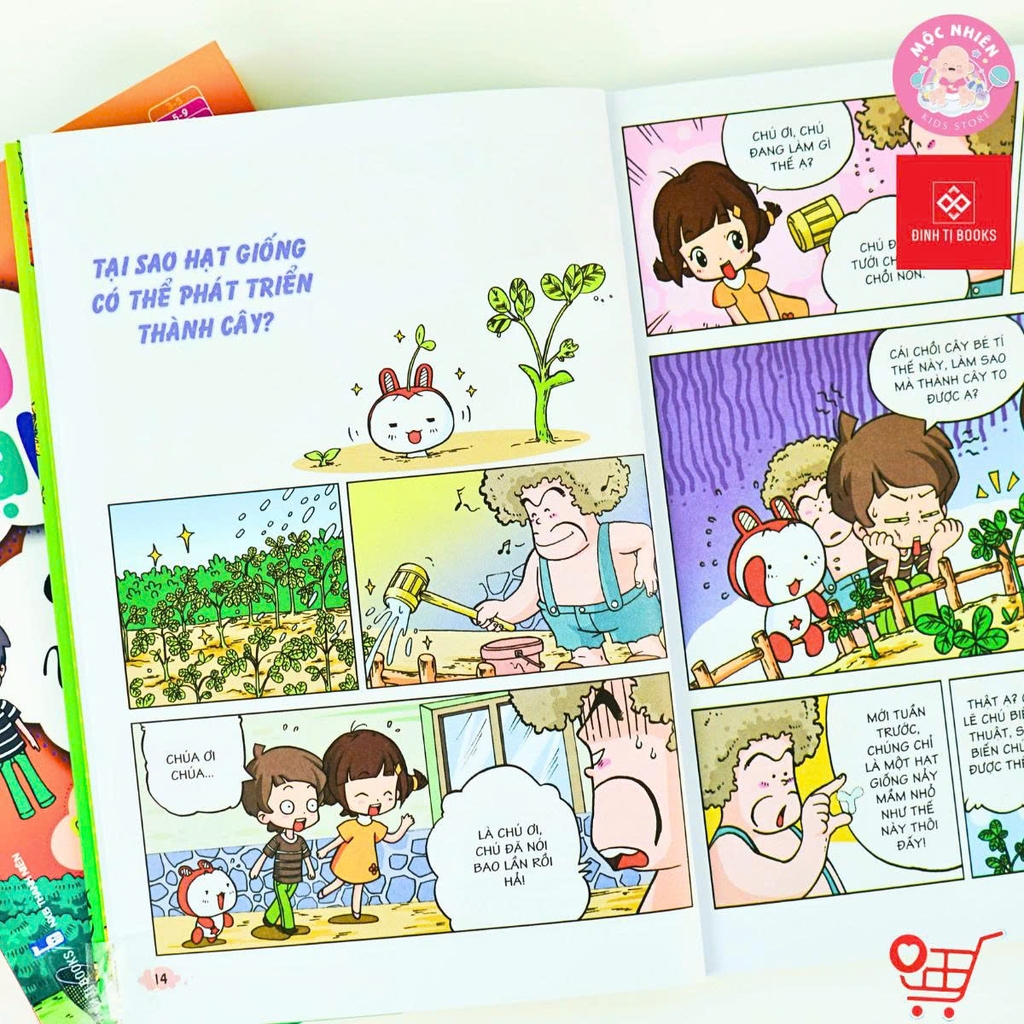 Sách Bách khoa Tri thức - 10 vạn câu hỏi vì sao - Động vật Thực vật - Đinh Tị Books