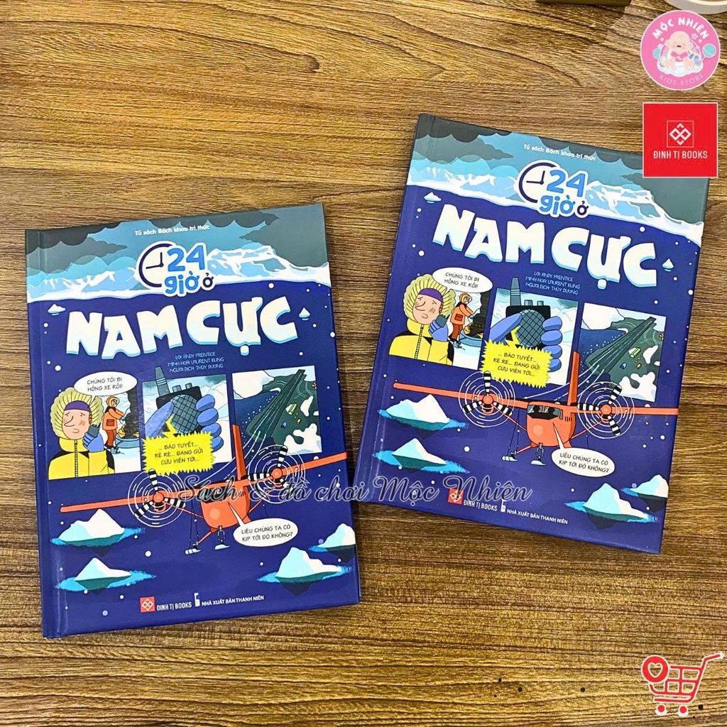Sách Bách khoa tri thức - 24 giờ - Truyện tranh khám phá cuộc sống cho trẻ từ 6 - 15 tuổi - Đinh Tị Books
