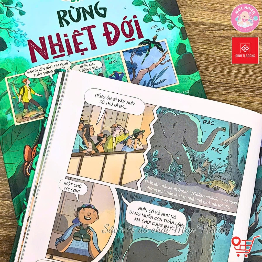 Sách Bách khoa tri thức - 24 giờ - Truyện tranh khám phá cuộc sống cho trẻ từ 6 - 15 tuổi - Đinh Tị Books
