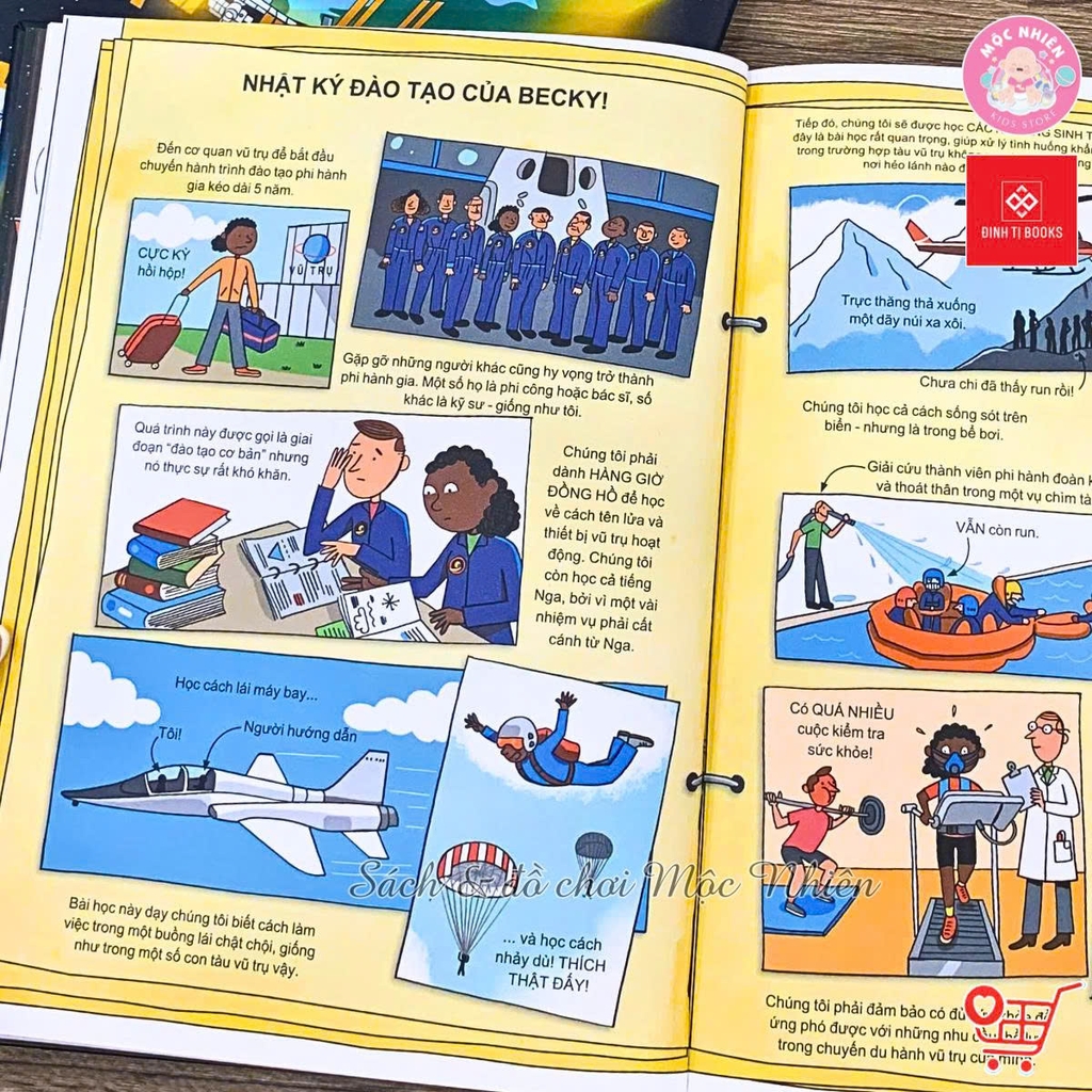 Sách Bách khoa tri thức - 24 giờ - Truyện tranh khám phá cuộc sống cho trẻ từ 6 - 15 tuổi - Đinh Tị Books