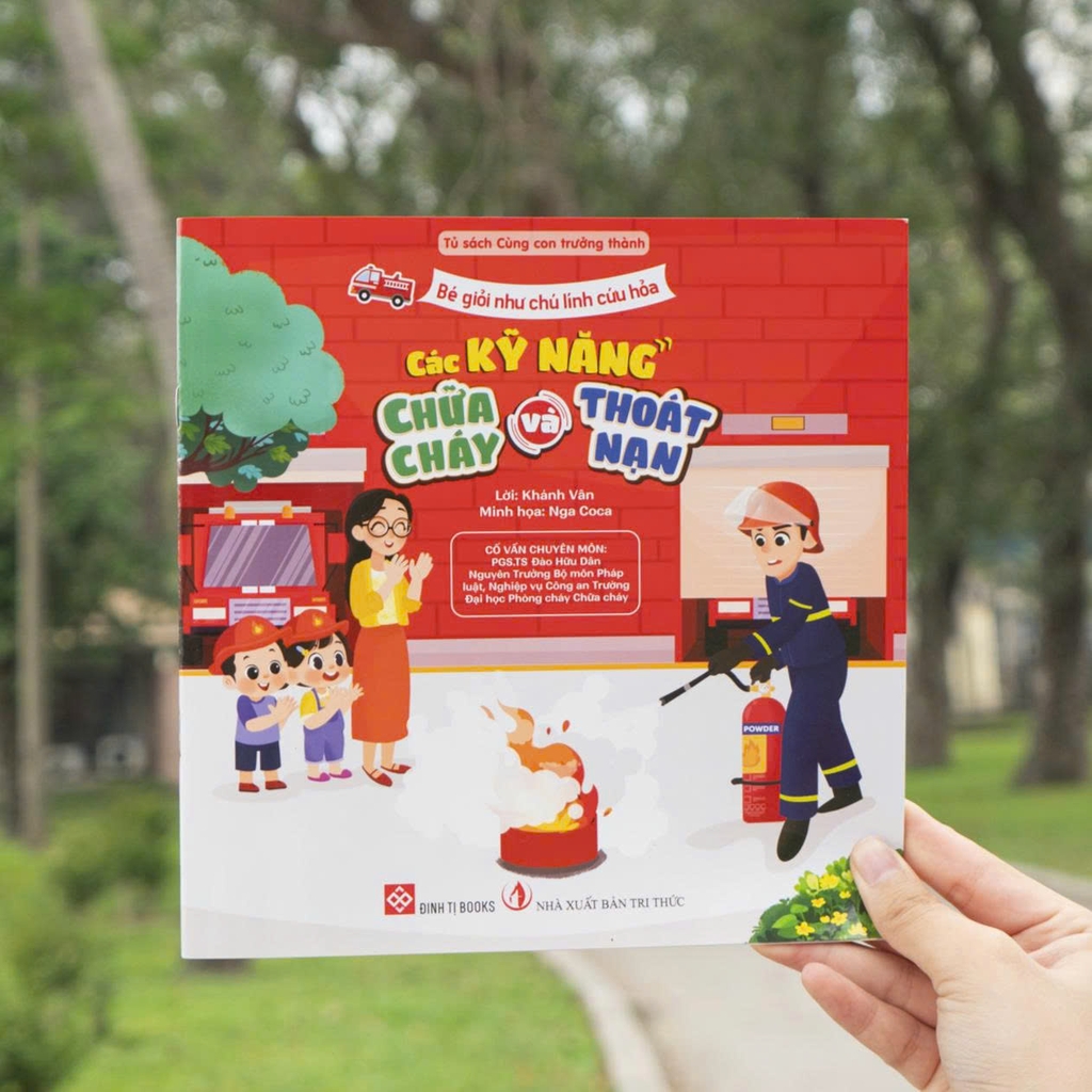 Combo 02 cuốn Sách - Bé giỏi như chú lính cứu hỏa - Đinh Tị Books