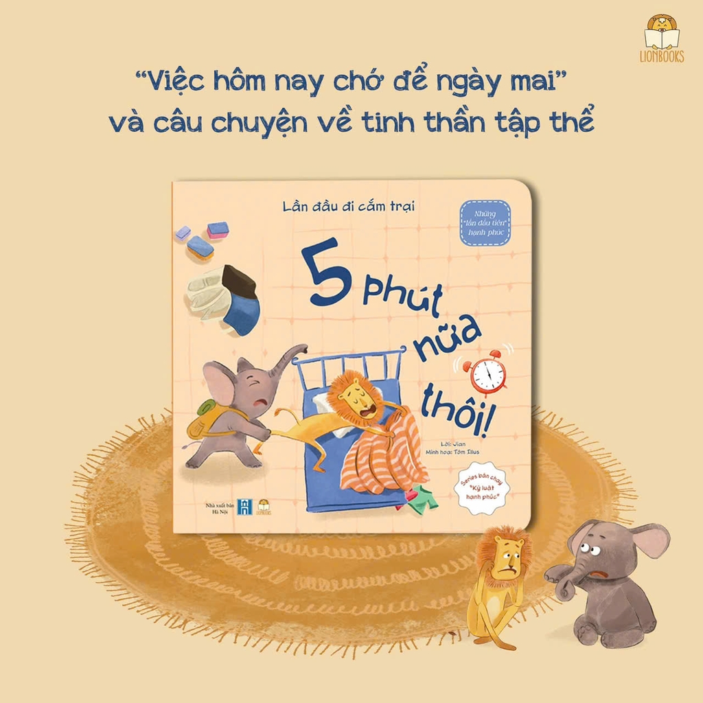 Bộ 04 cuốn sách - Những lần đầu tiên hạnh phúc - Lionbooks