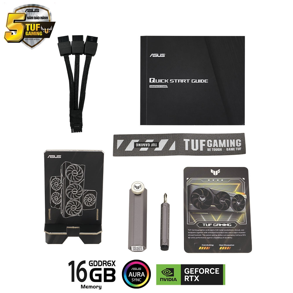ASUS TUF Gaming RTX 4080 SUPER 16GB GDDR6X OC