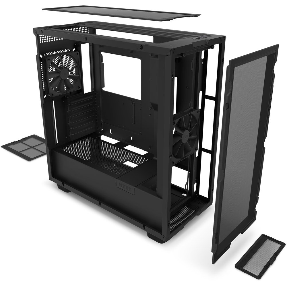 CASE NZXT H7 FLOW BLACK