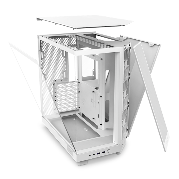 Case NZXT H6 Flow White