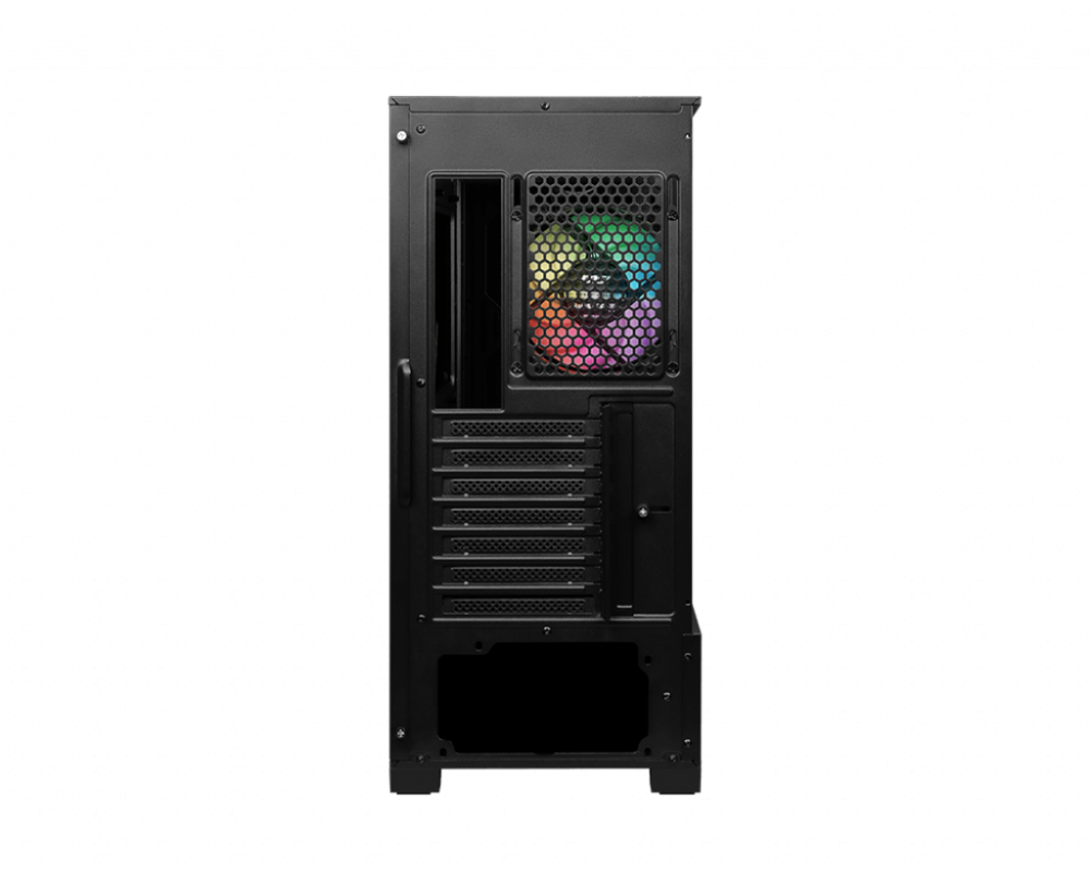 Vỏ Case MSI MAG FORGE 110R (Mid Tower/ Màu Đen/1 Fan Led RGB)