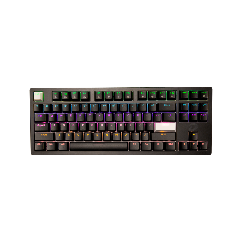 Bàn phím cơ Gaming DAREU EK87 v2 (2 sides RGB strip, Blue/ Brown/ Red D switch)