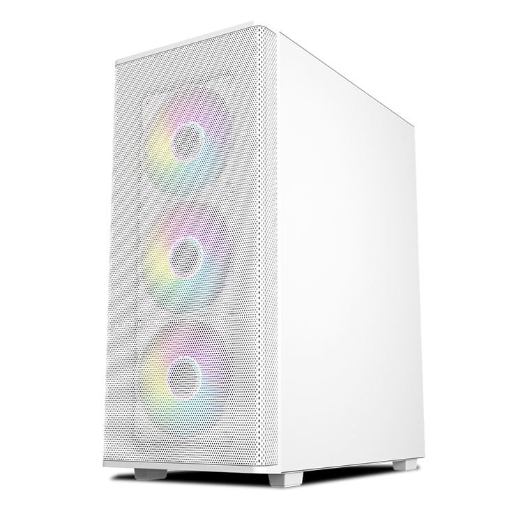 CASE MIK AION WHITE 3FA (ATX/MID TOWER/MÀU TRẮNG/3FAN ARGB)