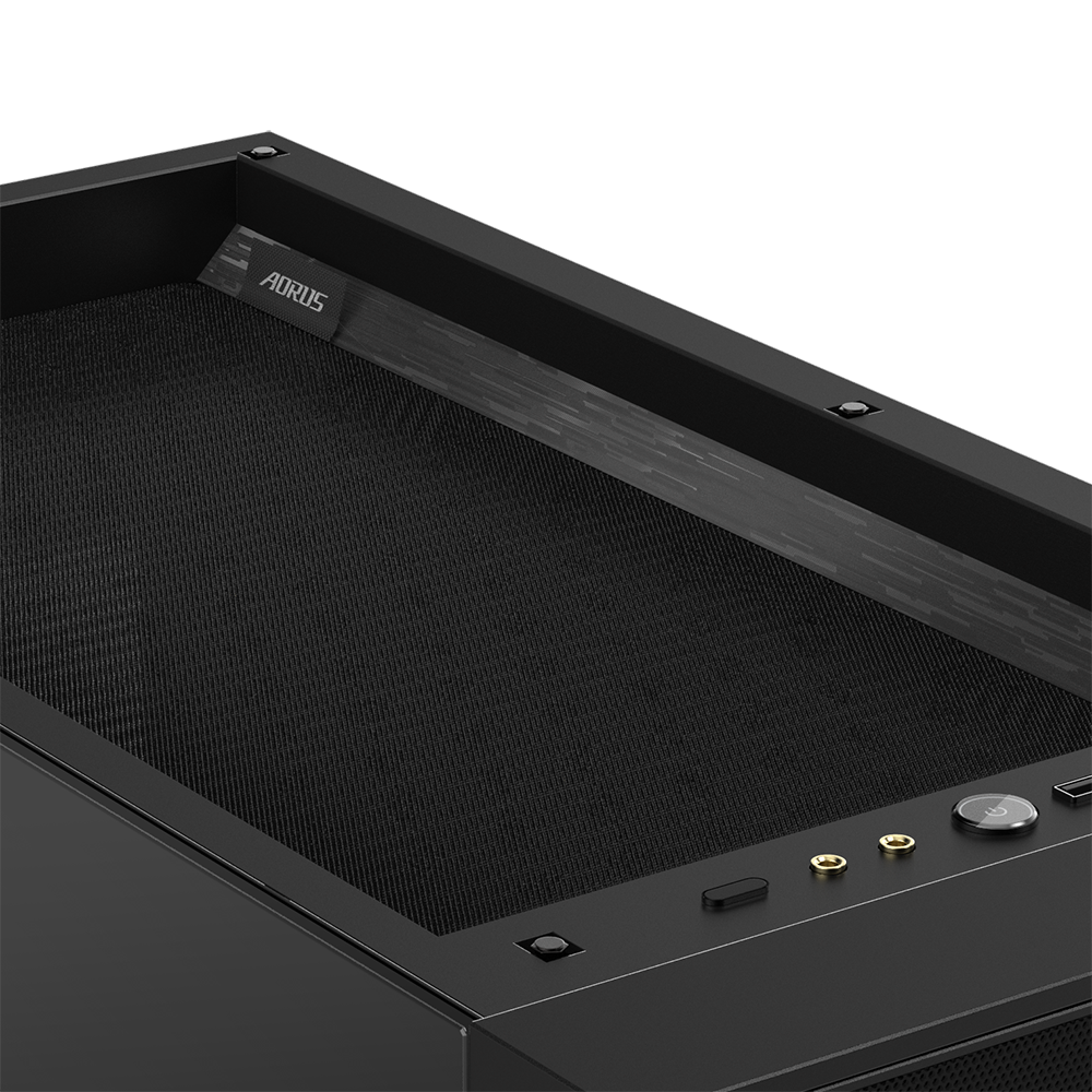 Case Máy Tính Gigabyte Aorus C500 Glass (GB-AC500G/Đen/E-ATX/RGB)