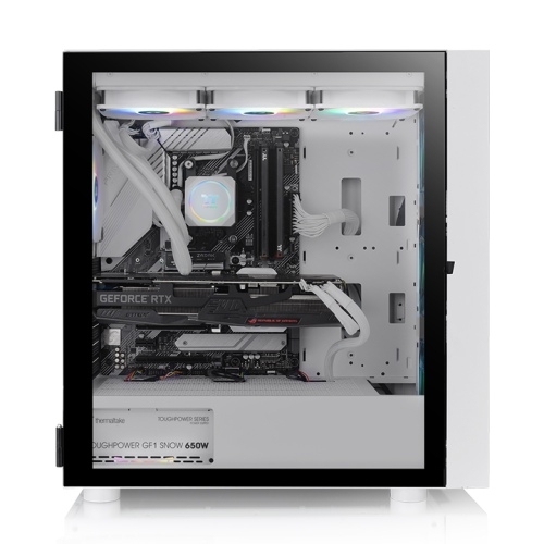 Case Thermaltake H570 TG ARGB Snow Mid Tower Chassis