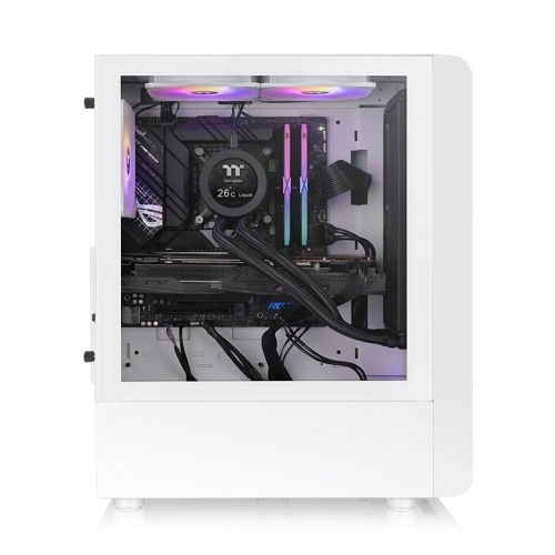 Case Thermaltake S200 Tempered Glass Snow