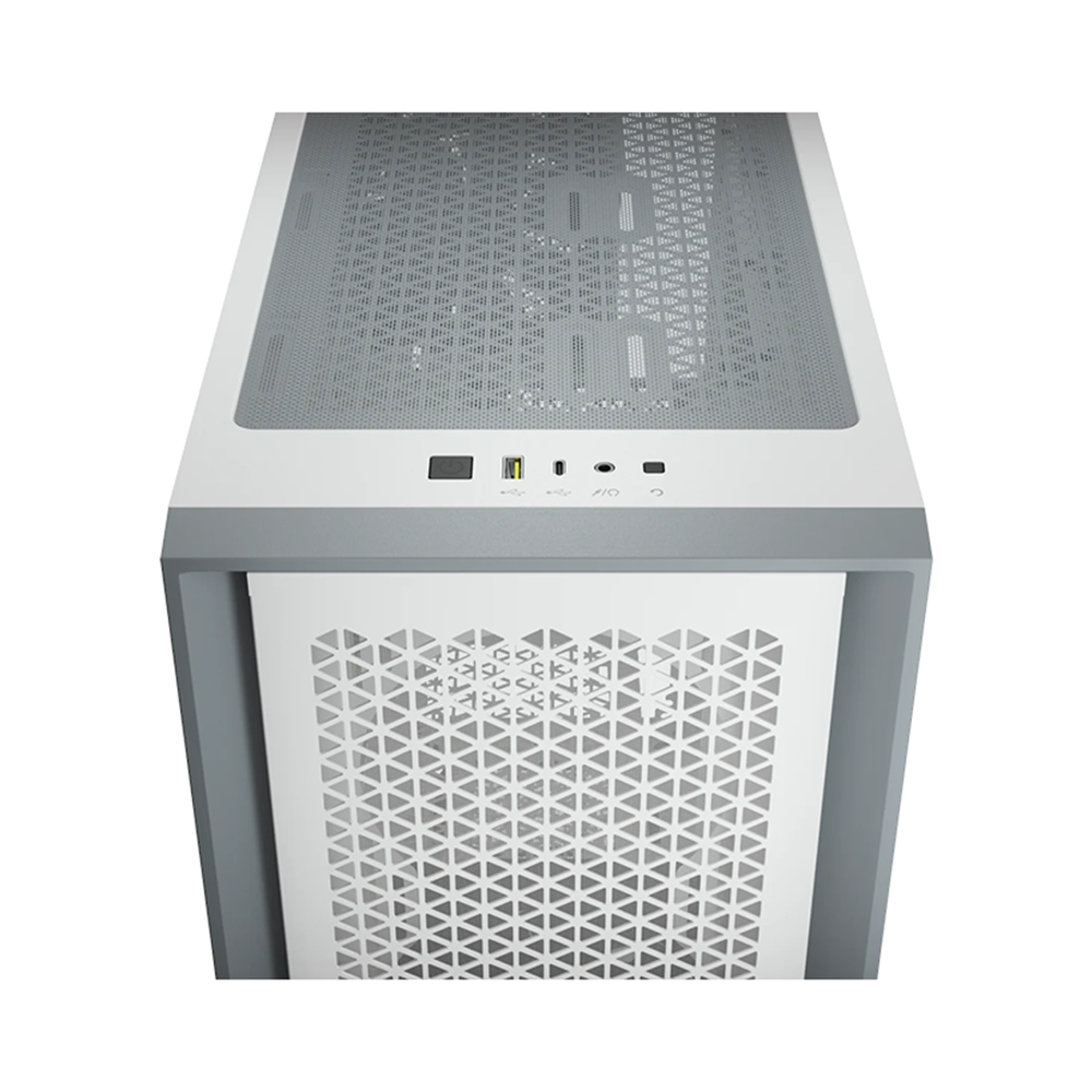 Case Corsair 4000D Airflow TG White (CC-9011201-WW)