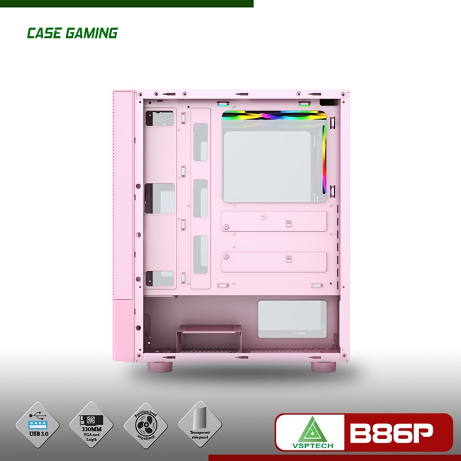 Case VSP B86 Hồng (NO FAN)