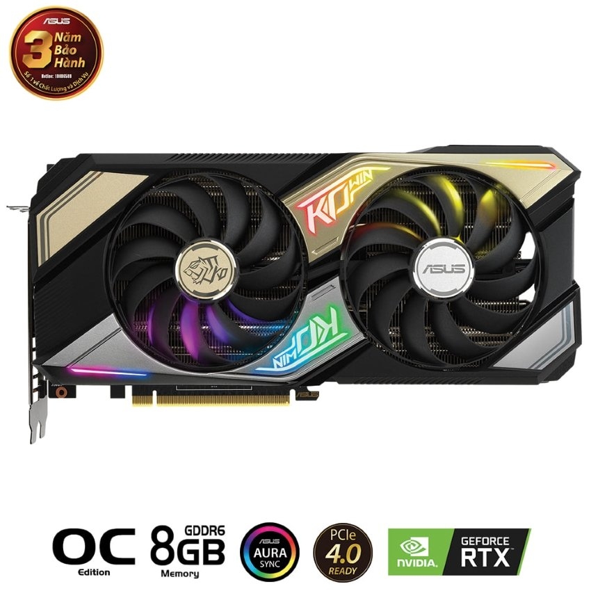 ASUS KO GeForce RTX 3070 OC Edition 8GB V2
