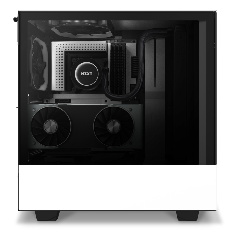 CASE NZXT H510 ELITE MATTE WHITE