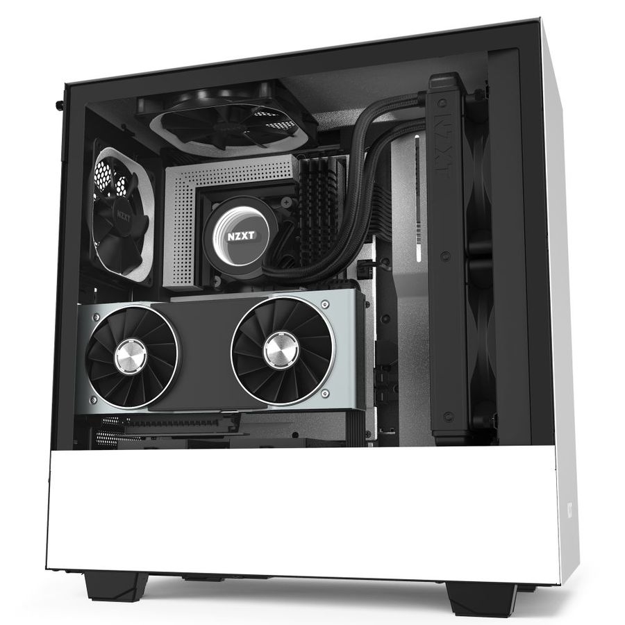 Case NZXT H510i MATTE WHITE