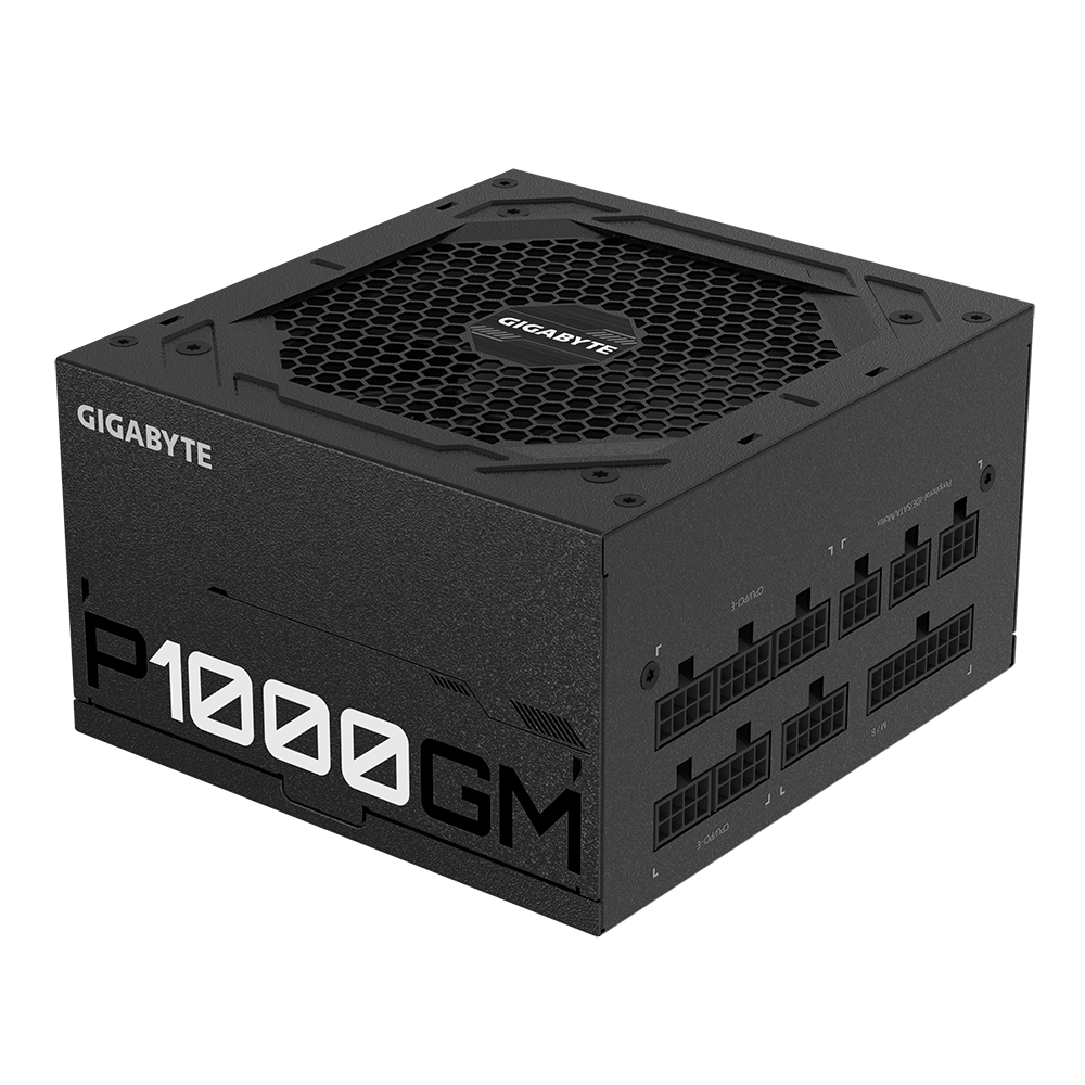 Nguồn GIGABYTE P1000GM - 80 Plus Gold - Full Modular
