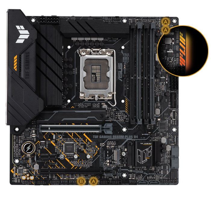ASUS TUF GAMING B660M-PLUS DDR4