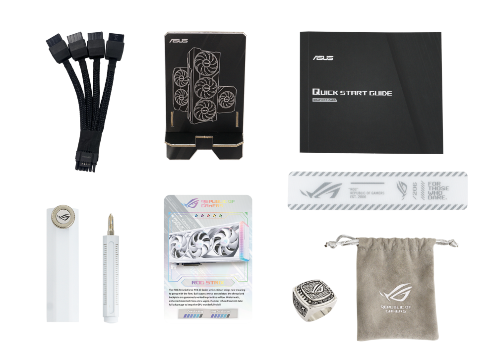 ASUS ROG Strix GeForce RTX 4090 OC White Edition 24GB GDDR6X