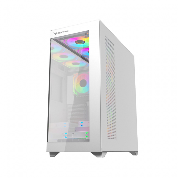 Vỏ Case CENTAUR NOVA BLACK/WHITE - (ATX/KHÔNG FAN)