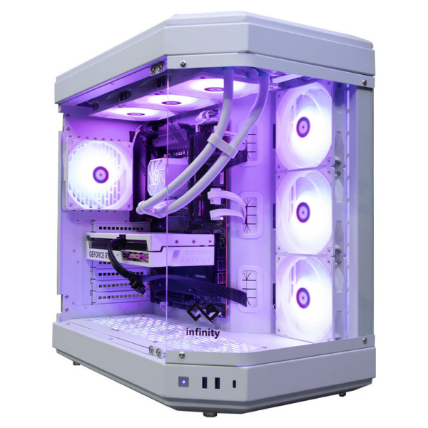 CASE Infinity Aqua Premium – ATX Gaming Chassis (tặng kèm 6 Fan Thermalright TL-C12CW-S X3 ARGB)