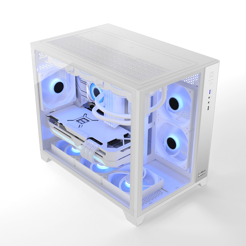 CASE MIK LV12 M - WHITE (NO FAN)