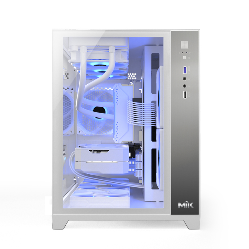 CASE MIK LV12 M - WHITE (NO FAN)