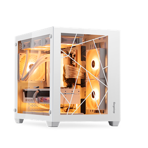 CASE SEGOTEP LUMI II WHITE (M-ATX, ITX, màu trắng)