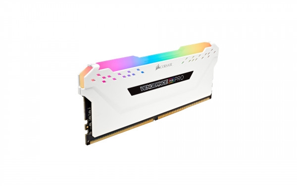 Ram Corsair DDR5, 5200MHz 32GB 2x16GB DIMM, VENGEANCE RGB White Heatspreader, RGB LED, 1.25V (CMH32GX5M2B5200C40W)