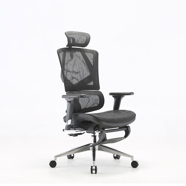 GHẾ CÔNG THÁI HỌC SIHOO M90B (CÓ KÊ CHÂN) - BLACK