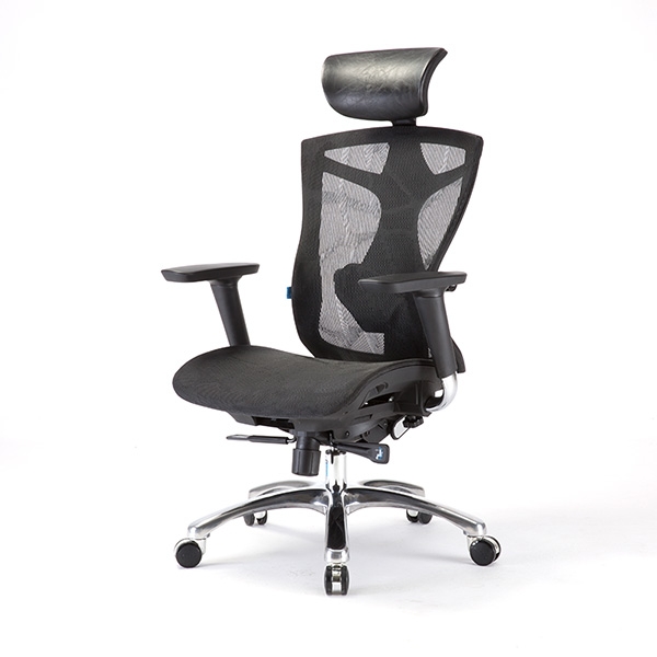 GHẾ CÔNG THÁI HỌC SIHOO V1 - BLACK
